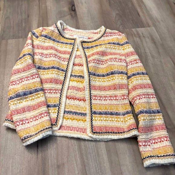 Zara Jackets & Blazers - Zara Trafaluc Knit Textile Jacket